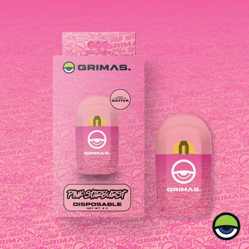 Grimas Disposable | Pink Starburst