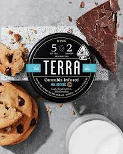 Terra - 100mg THC : 40mg CBN Chocolate Bites - Milk and Cookies
