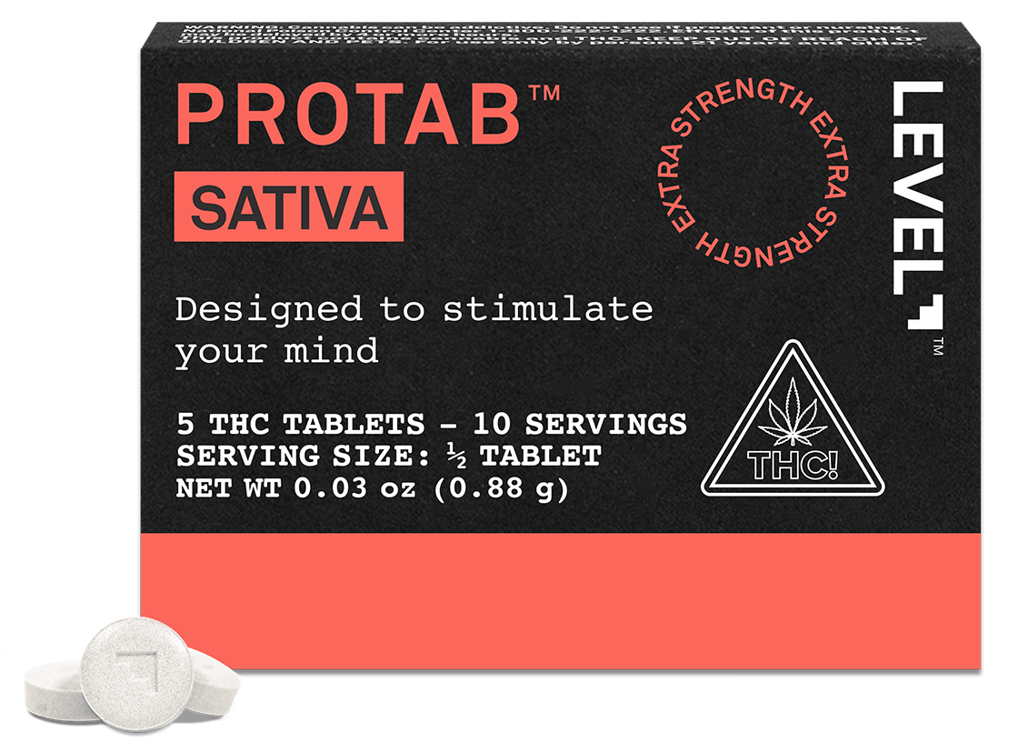 PROTAB Sativa Tablets | 20mg THC per tablet