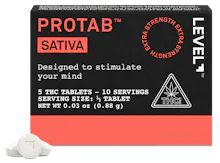 Protab - 100mg THC Tablets - Sativa
