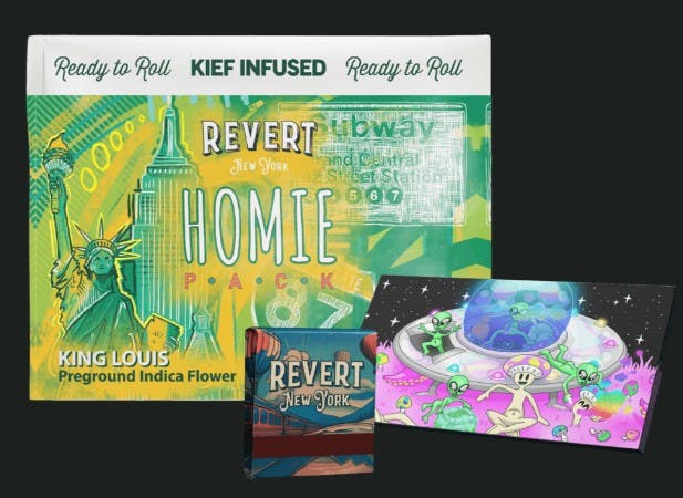 Revert Purple Train Wreck Infused Pre Ground Homie Pack | Electric