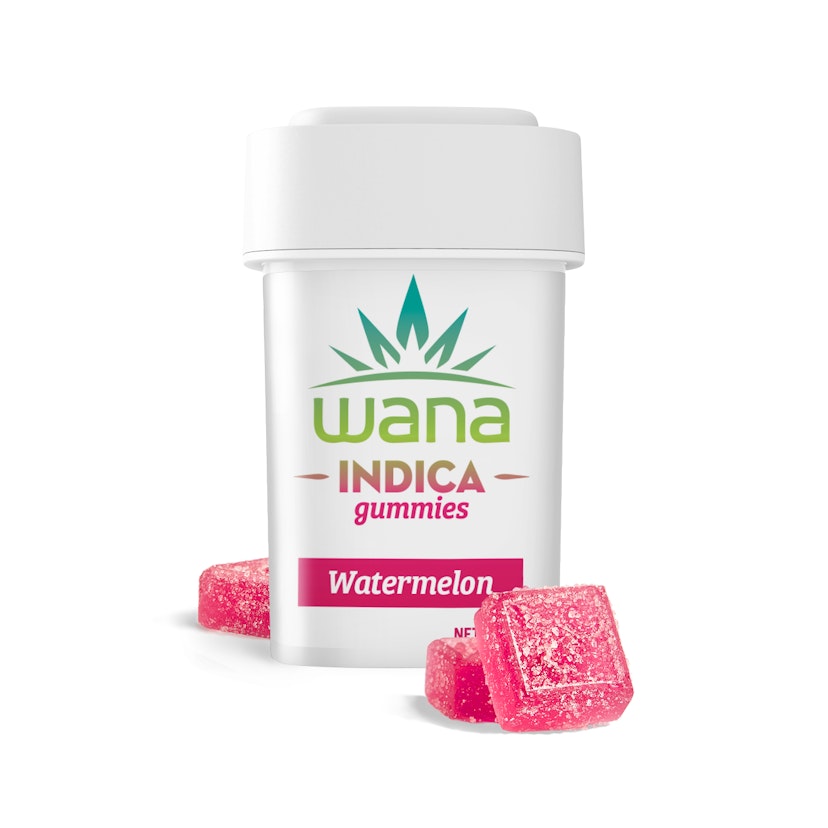 Wana Gummies Watermelon 100mg Indica