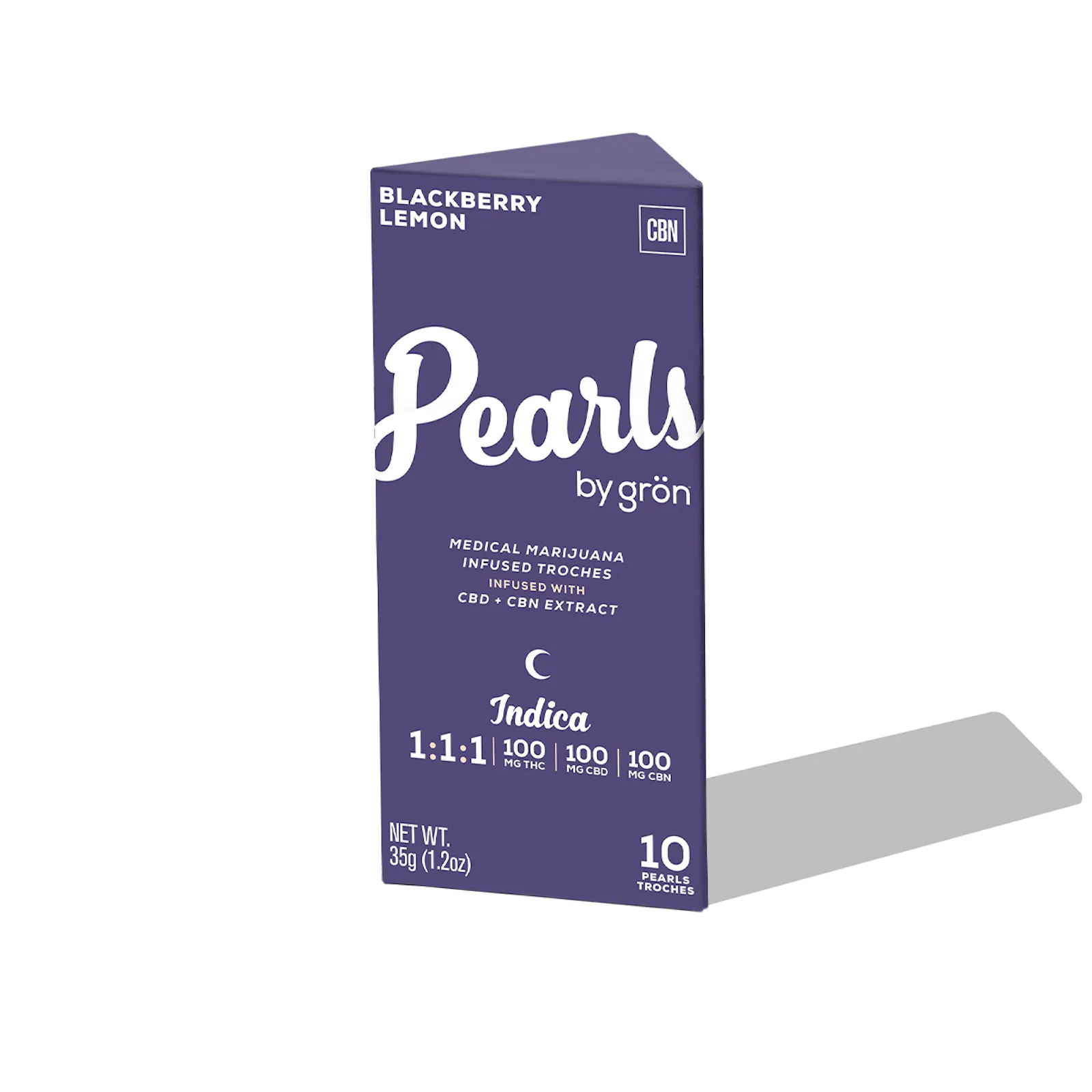 1:1:1 Blackberry Lemon | 100mgTHC/CBN/CBD - Indica | Liberty