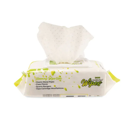 Ooze Resolution Glass Cleaning Wipes-active