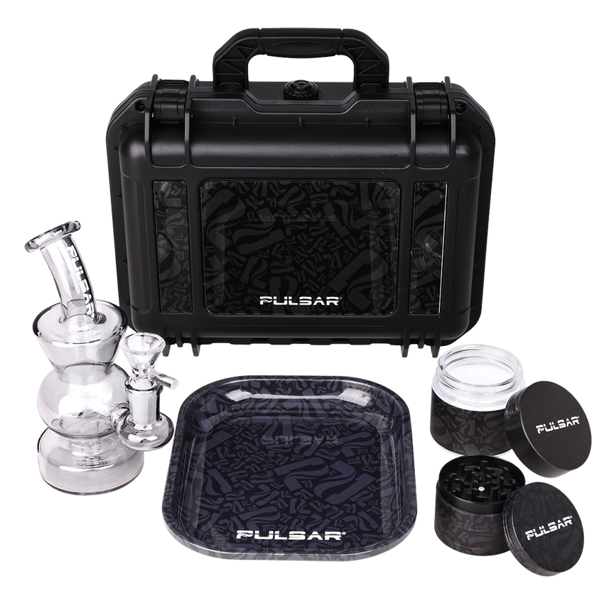 Product Pulsar Smoker's Hard Case Kit | Black | 5.75" | 14mm F