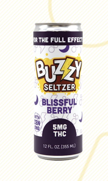 Blissful Berry | 5mg | Infused Seltzer | Buzzy