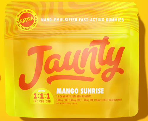 Mango Sunrise | Gummies | 1:1:1 CBG:CBD | 2pk | 20mg-1