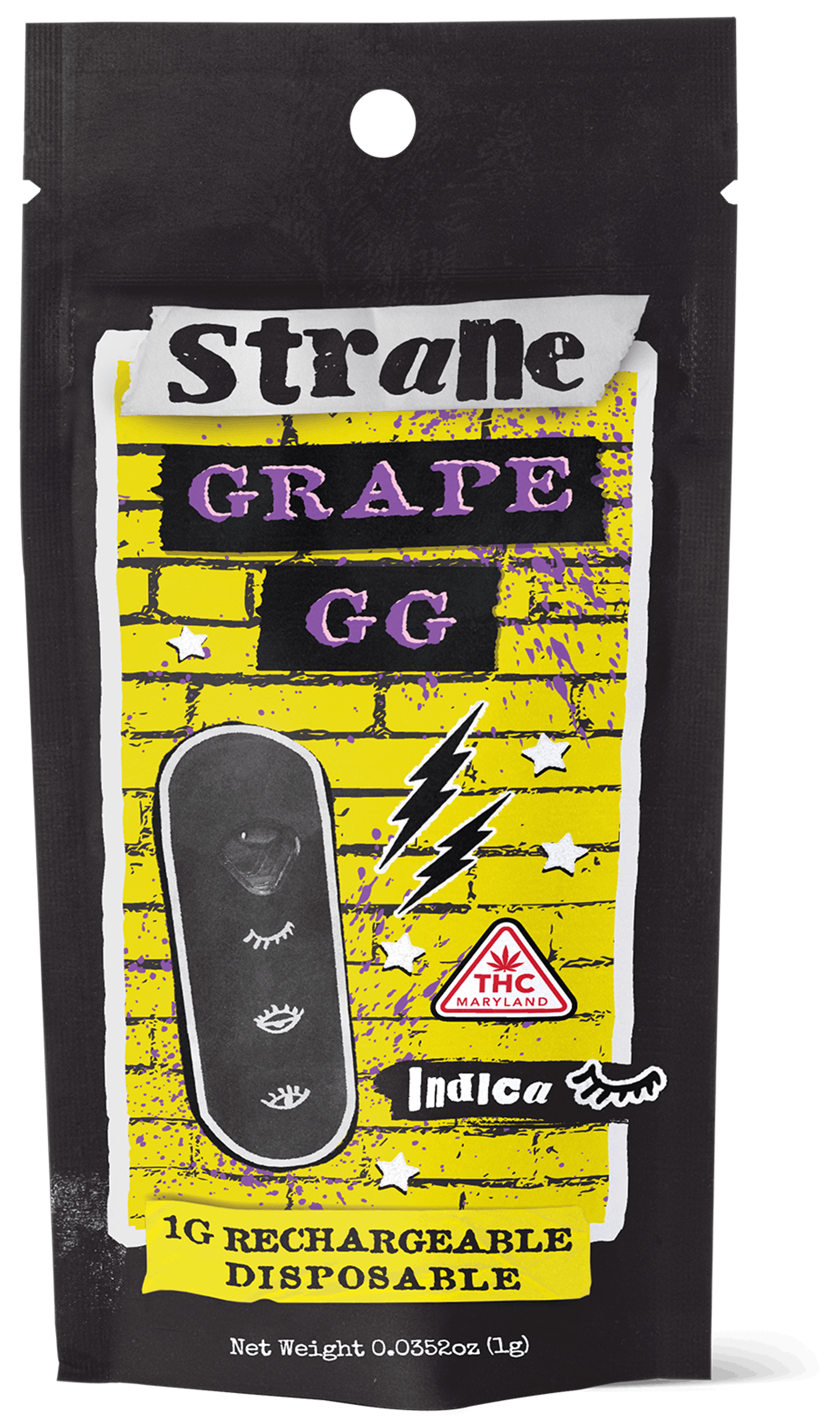 Grape GG All-In-One Live Terpene Disposable | 1g | Liberty