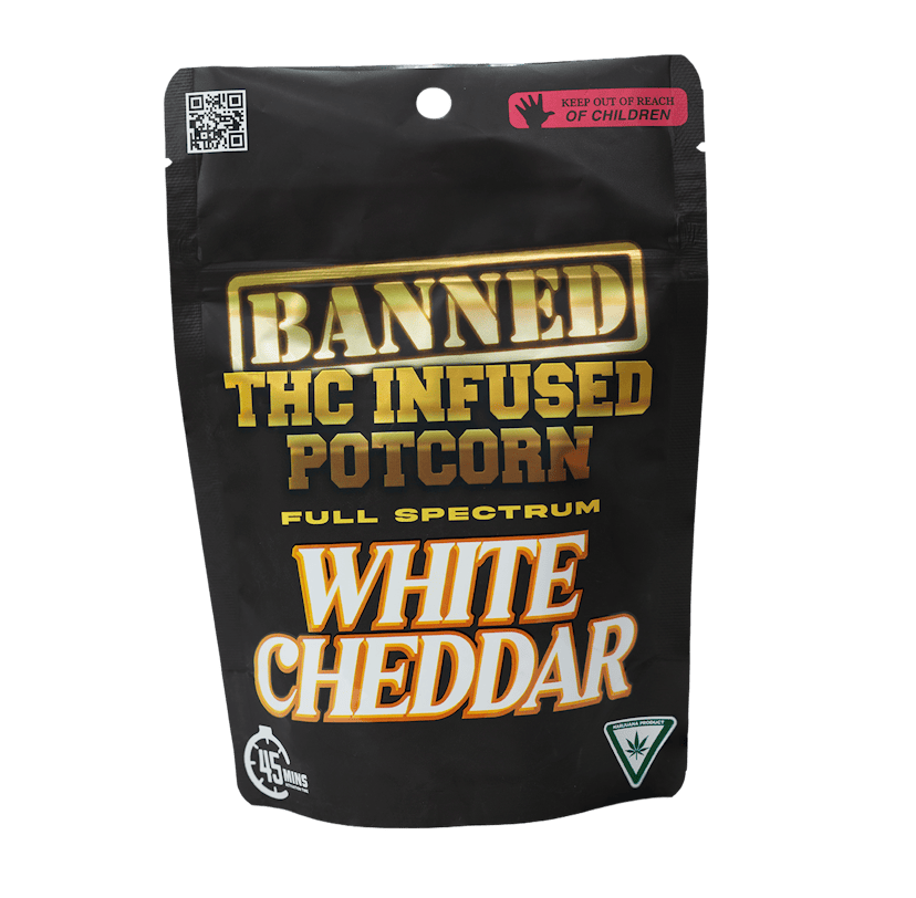 BANNED | 200mg Potcorn | Cookies and Cream