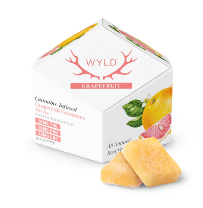WYLD - 100mg Gummies 1:1 THC/CBC - Blood Orange
