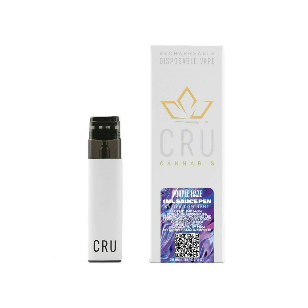 CRU | Purple Urkle | Live Resin | Vape | 1ml