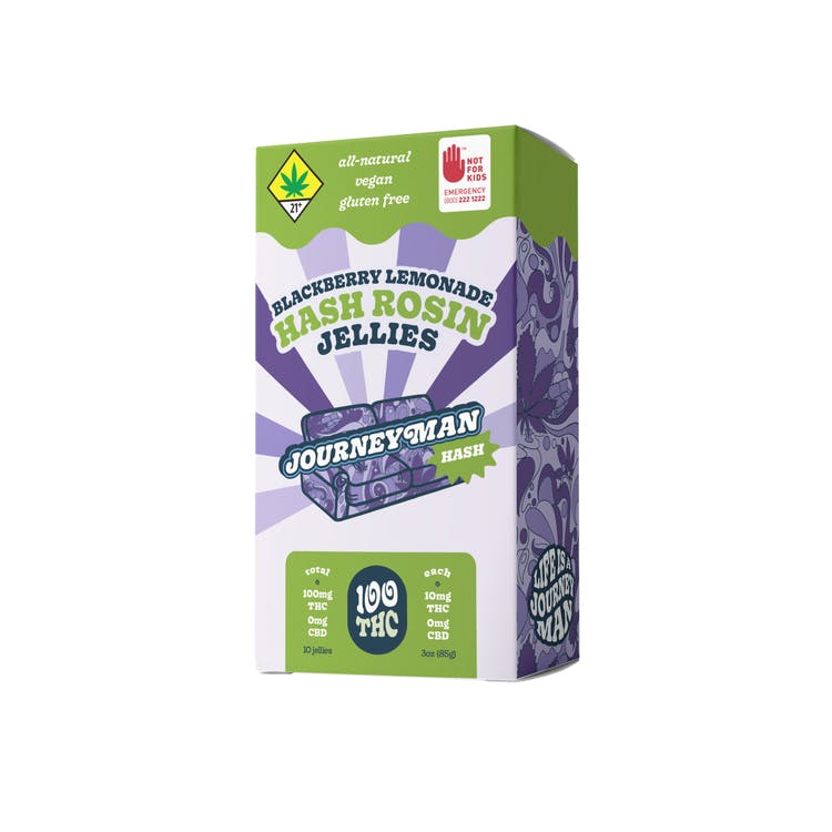 Journeyman: Blackberry Lemonade - Hash Jellies 100mg
