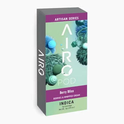 Product AWH Airo Distillate Disposable Vape - Berry Bliss .5g