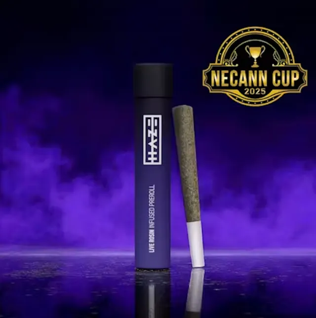 Haze x Mudd Brothers Haze Live Rosin Infused Pre-Roll Sour Brunch x Black Maple 1g (indica, singles)