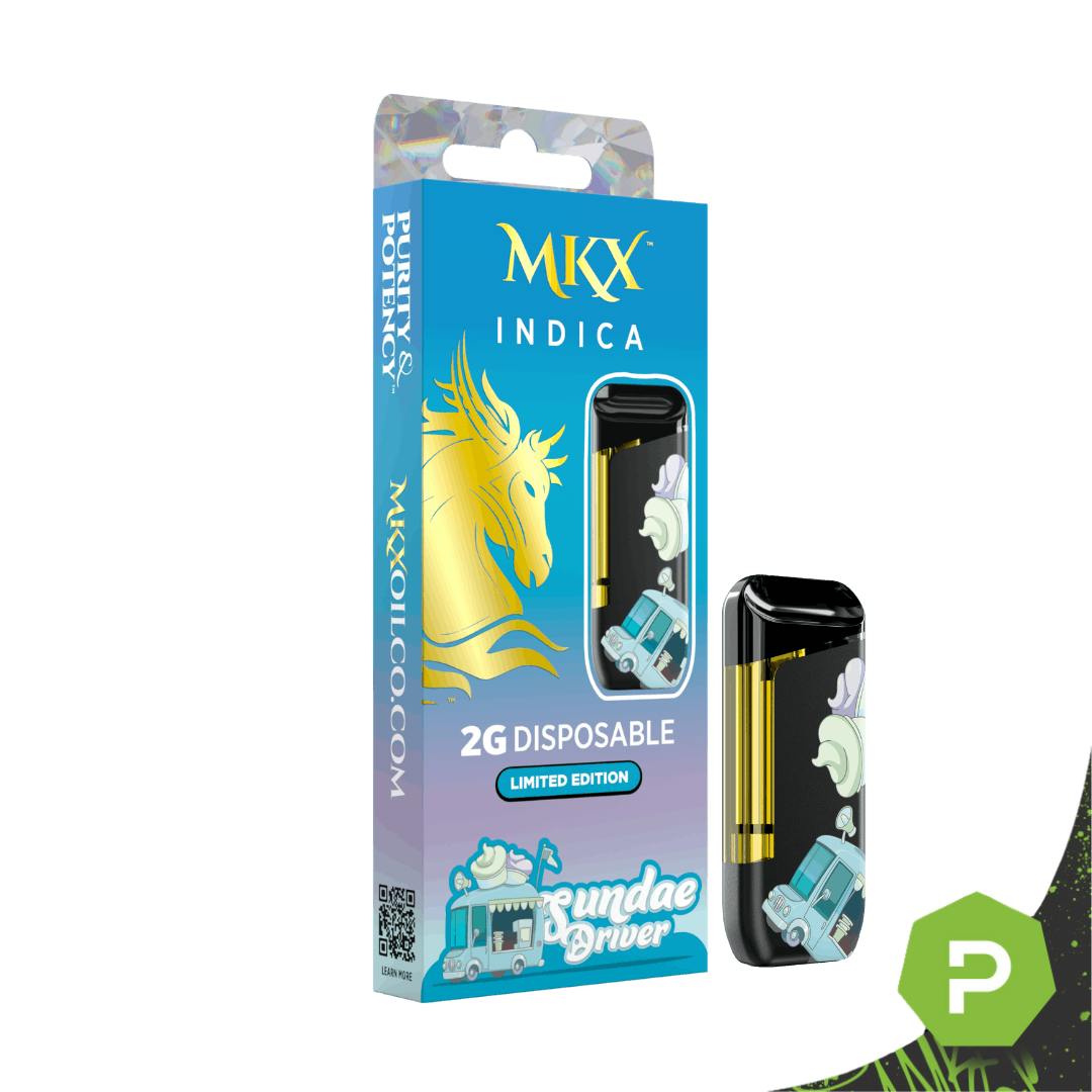MKX Oil Co. 2g MKX Disposable *LIMITED EDITION* - Sundae Driver - Indica