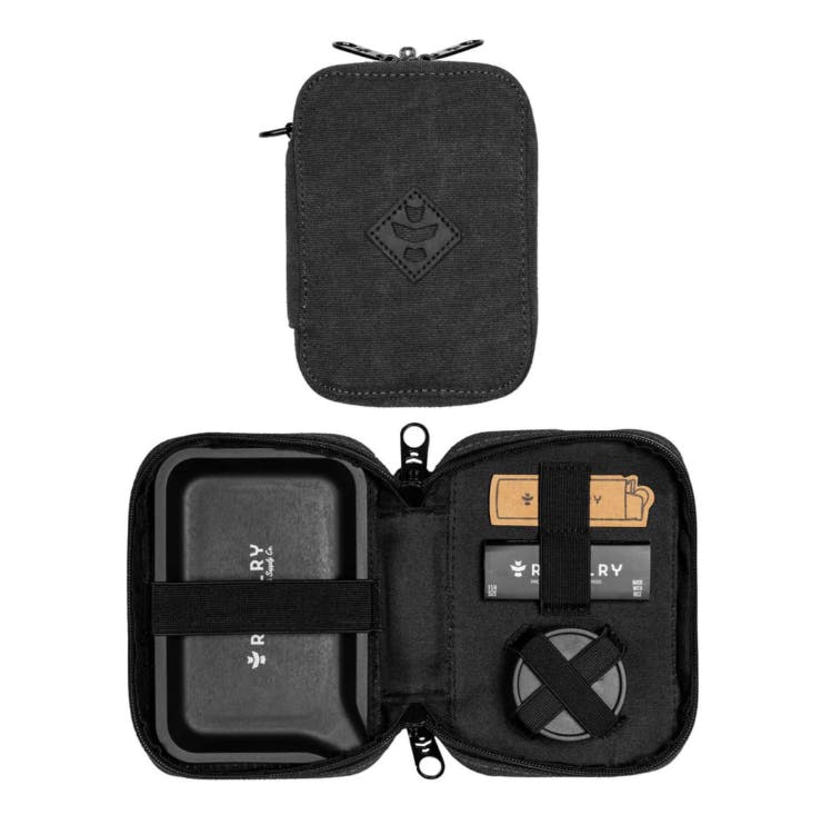 Product Revelry - The Rolling Kit Traveler Smell Proof Kit, Smoke Canvas
