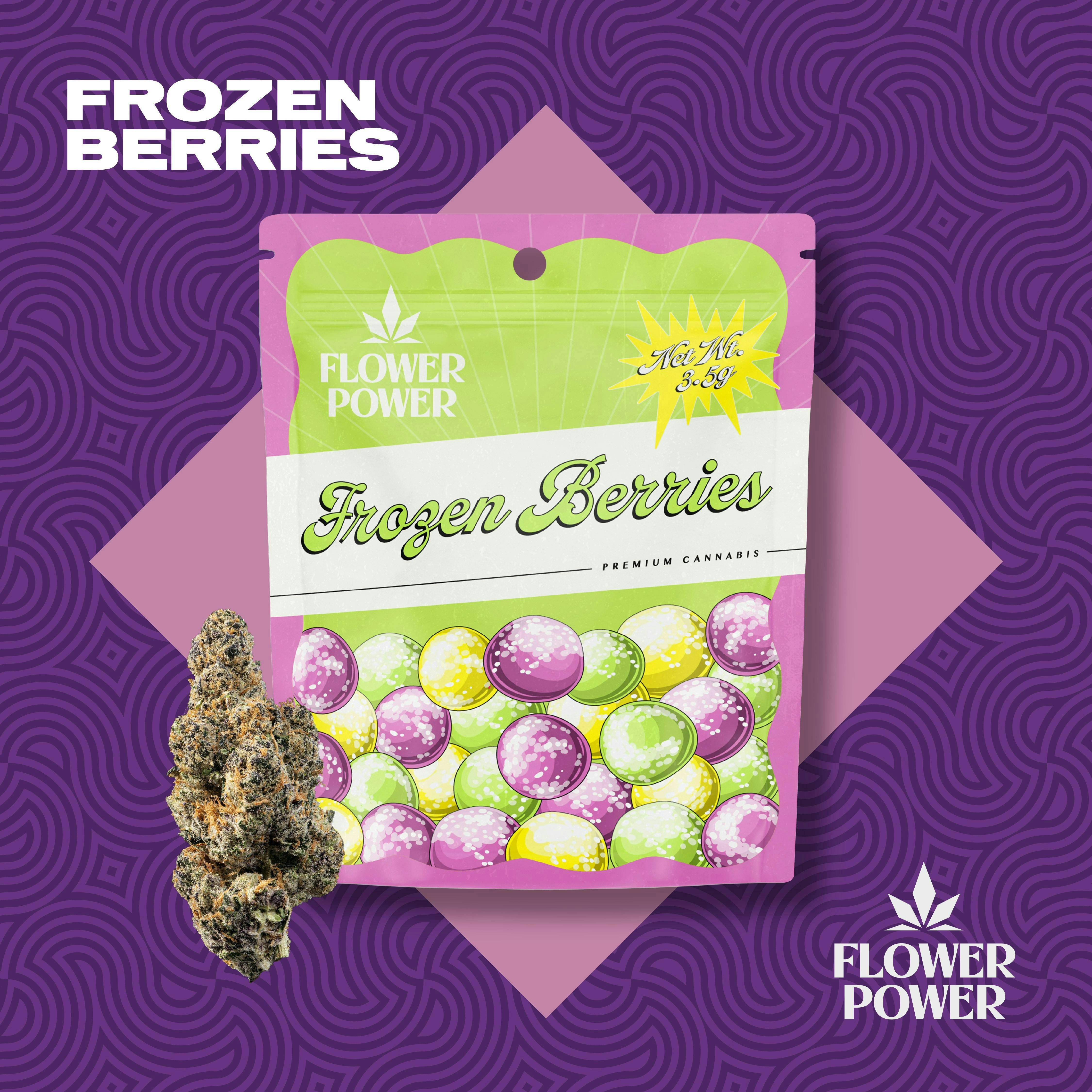 Flower Power FLOWER POWER | FROZEN BERRIES | PRE-PACK INDICA — FLOWER