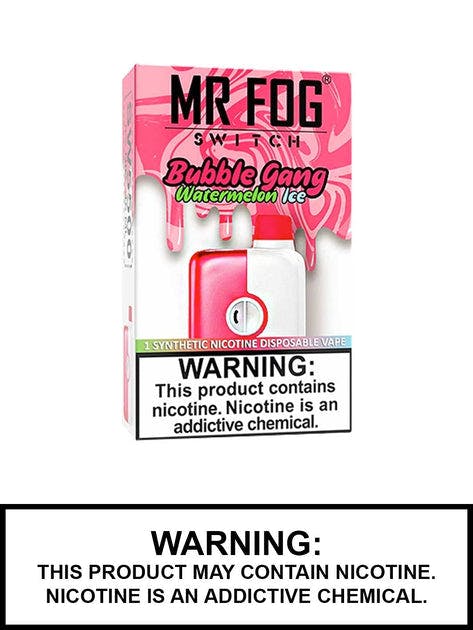 Mr. Fog Switch - Magic Cotton Grape Ice Disposable Vape – DRAGON VAPE