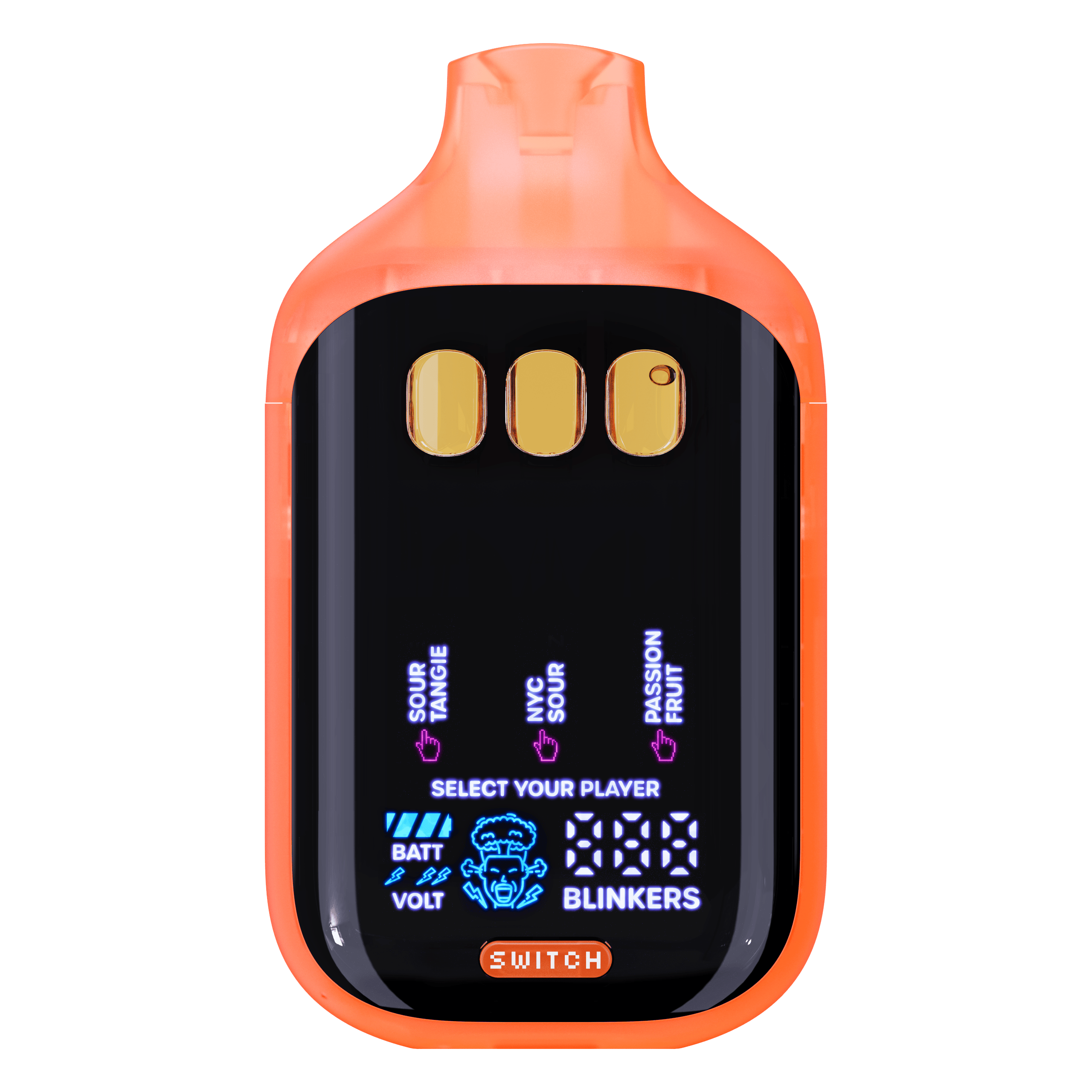 Sour Tangie x Nyc Sour x Passion Fruit Liquid Live Diamonds Triple Tank Switch Disposable Hybrid Liquid Live Diamonds Triple Tank Switch Disposable Hybrid by Boutiq – Vapes at Gatsby Cannabis