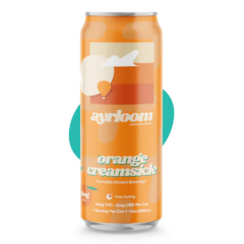 Ayrloom | Orange Creamsicle | 2:1 | 10MG THC : 5MG CBD | Singles-active
