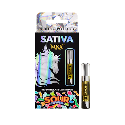 MKX 1 Gram 510 Thread Carts - Sour Power (Sativa)