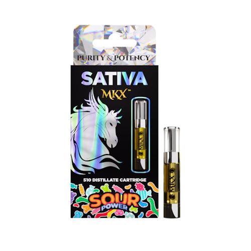 MKX 1 Gram 510 Thread Carts - Sour Power (Sativa)