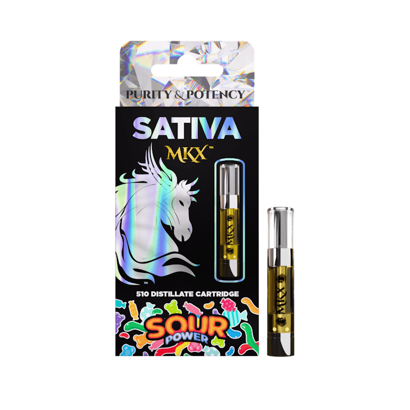 MKX 1 Gram 510 Thread Carts - Sour Power (Sativa)