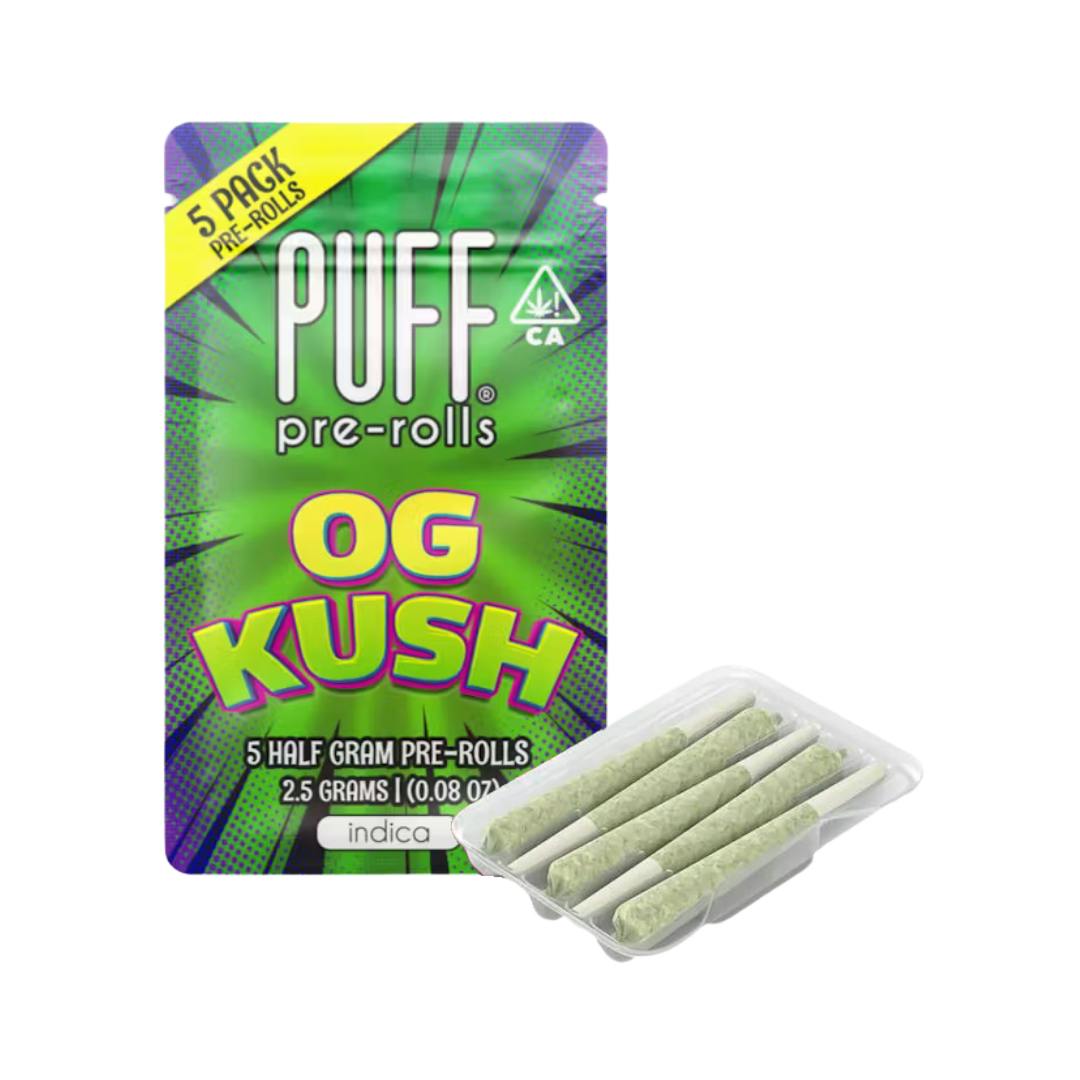 OG KUSH 5PK PREROLLS