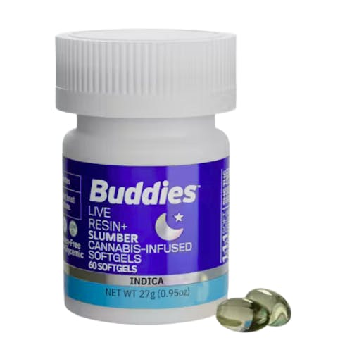 SLUMBER LIVE RESIN CAPSULES 60CT 900MG (1:1:1: THC/CBD/CBN)