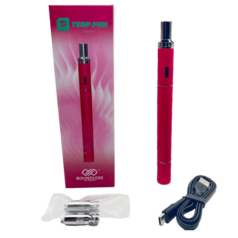 boundless vape BOUNDLESS - VAPORIZER - TERP PEN II - MAGENTA