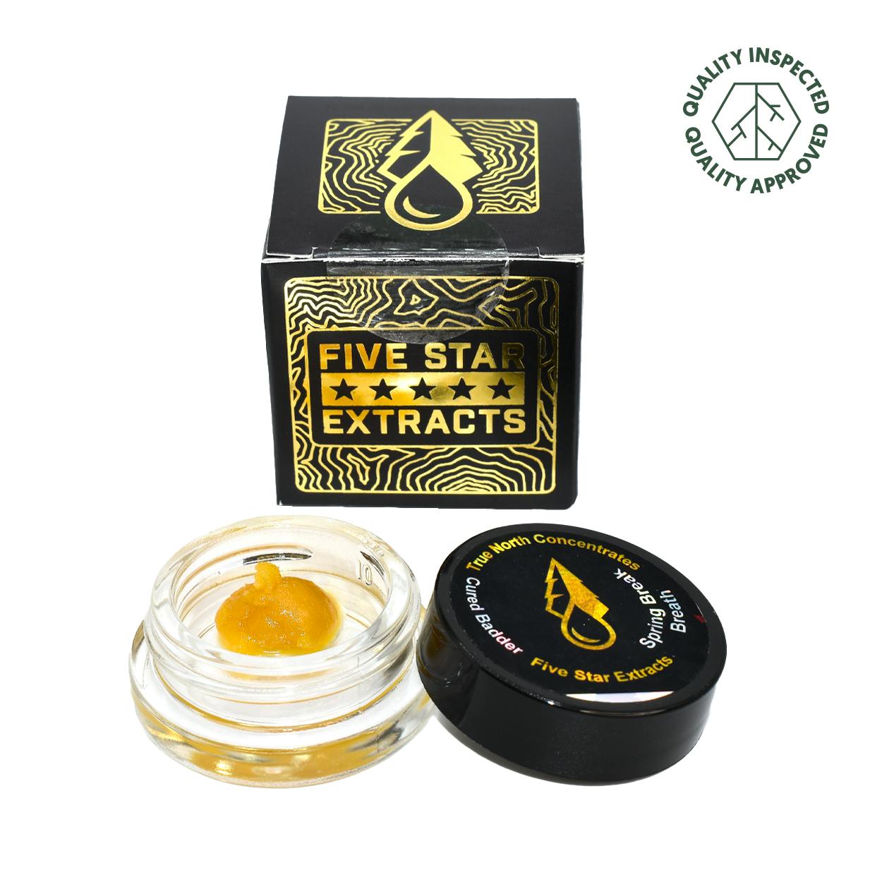 Five Star Extracts - Blue Melon Cured Badder 1g Concentrates