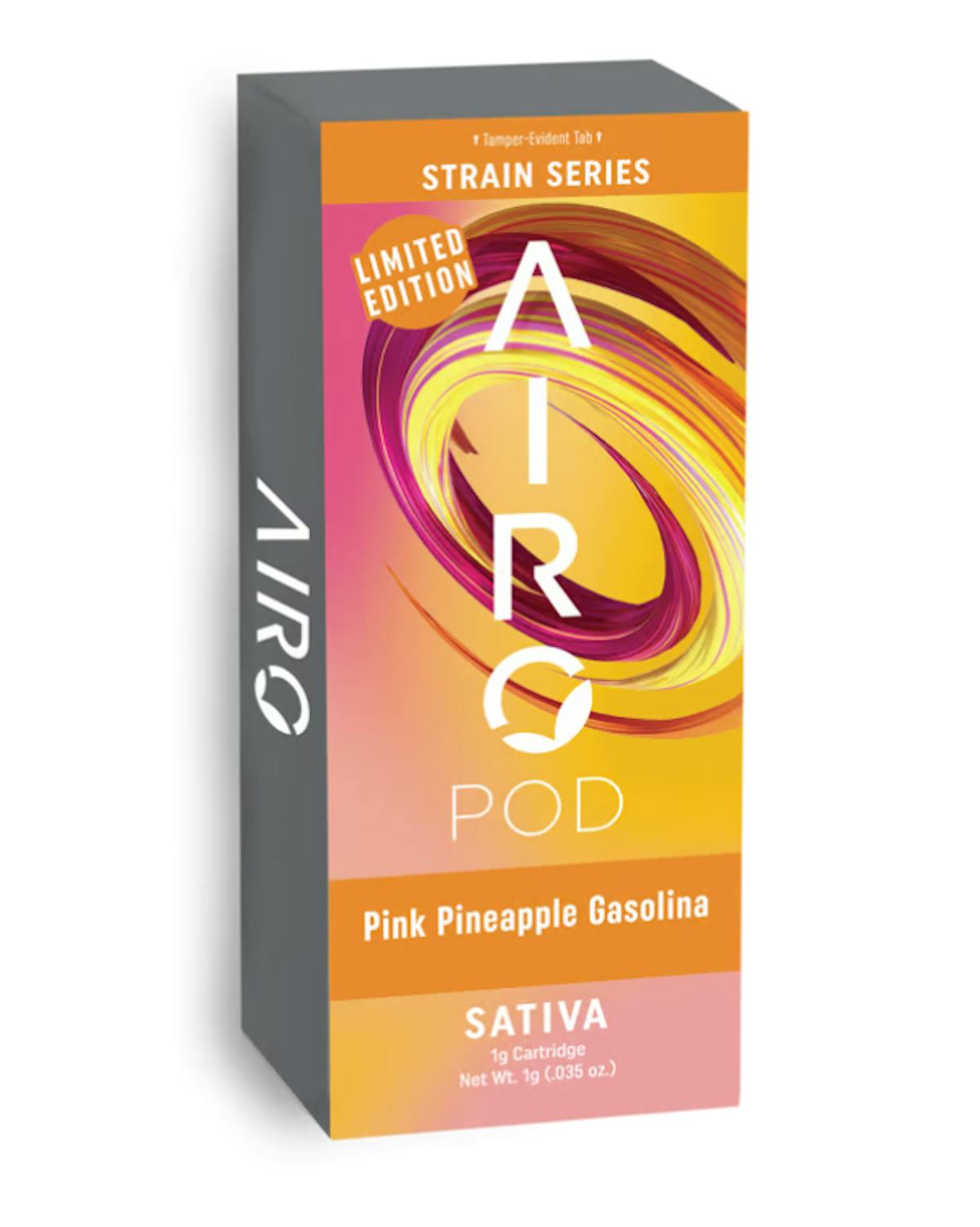 Photo of Airo Pink Pineapple Gasolina 1g Cartridge
