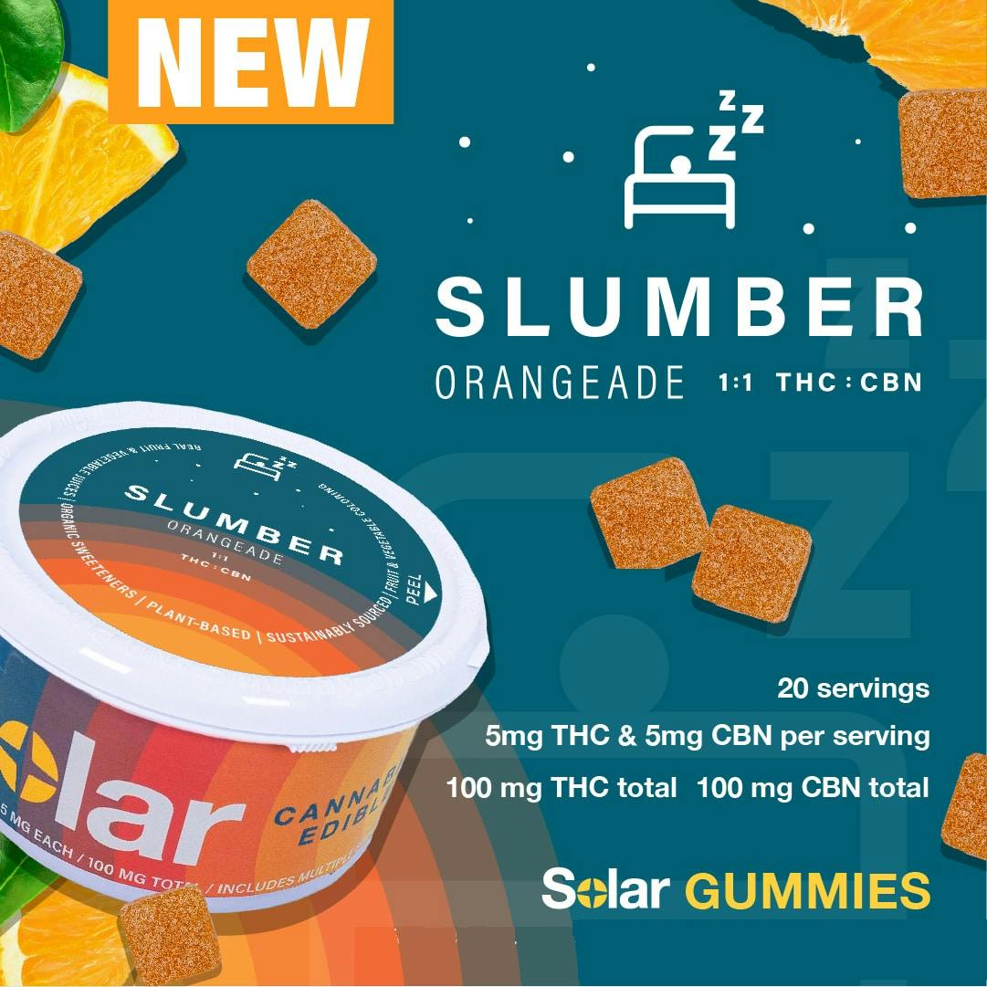 Photo of Orangeade 1:1 | CBN:THC | Slumber | 20 Pack | 100mg