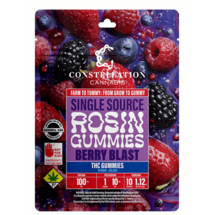 Constellation: Berry Blast - Hash Gummies 10pk 100mg