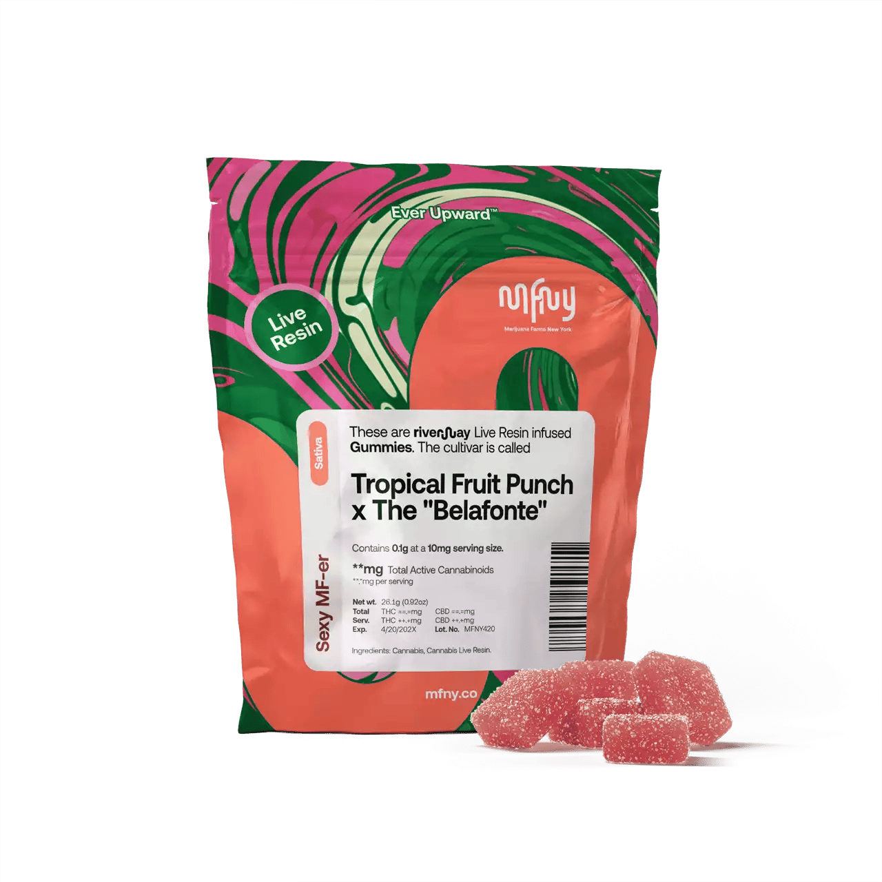 MFNY | Tropical Fruit Punch x The Belafonte | Live Resin | 100mg | 10ct