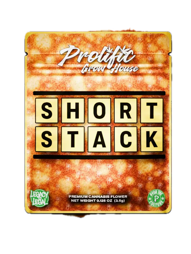 Prolific Growhouse Premium Flower Short Stack 3.5g (hybrid)
