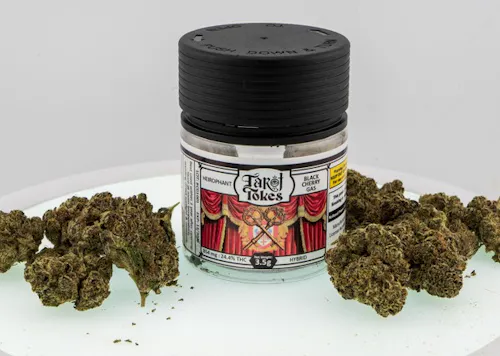 Tarot Tokes |  Black Cherry Gas | Flower-2