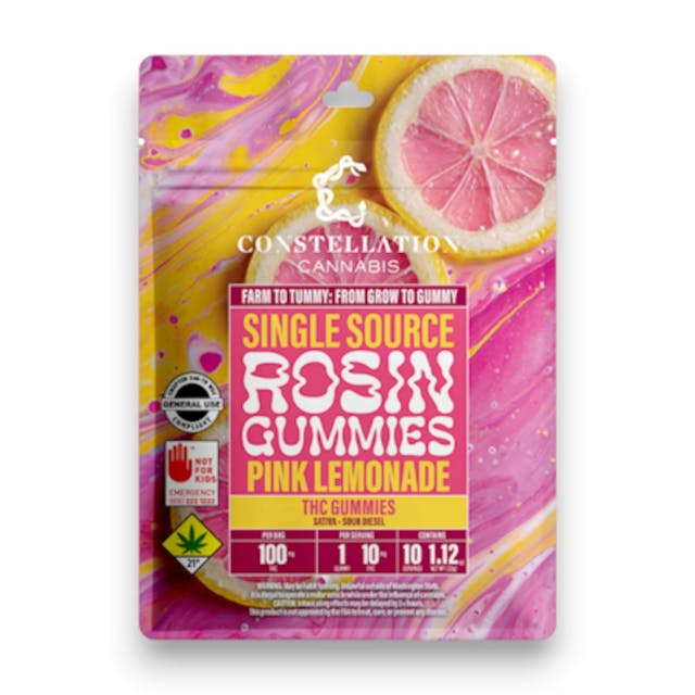 Constellation Hash Gummies - Pink Lemonade 10 Pack - DOH