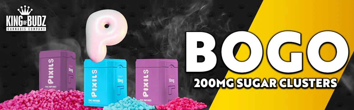 Pixils 200mg Sugar Clusters - BOGO