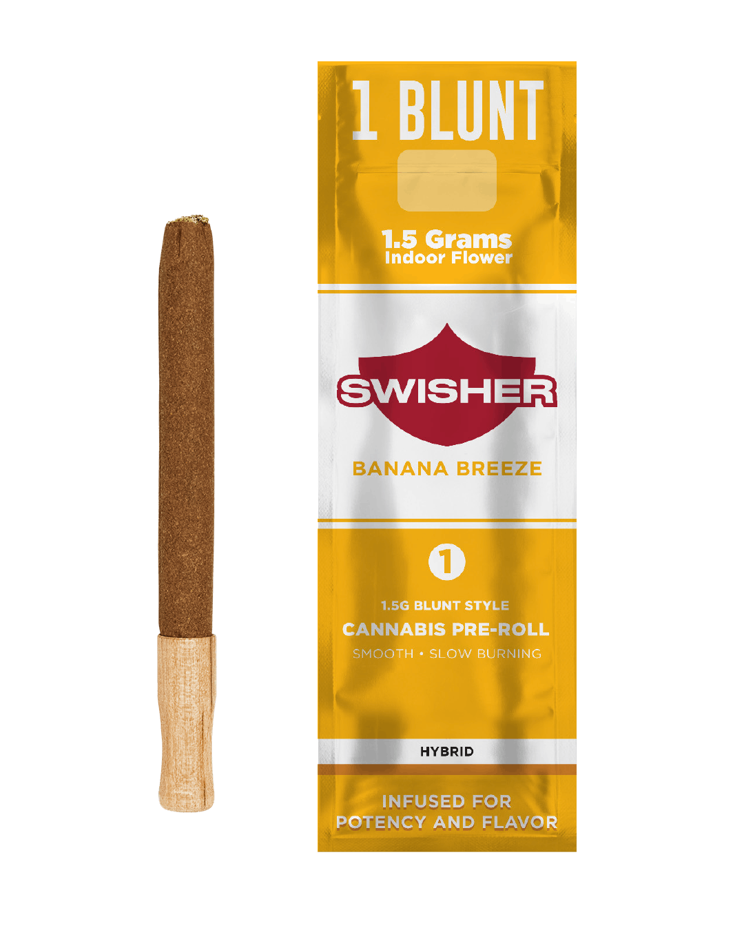 Swisher - 1.5g Infused Blunt - Banana Breeze (H)