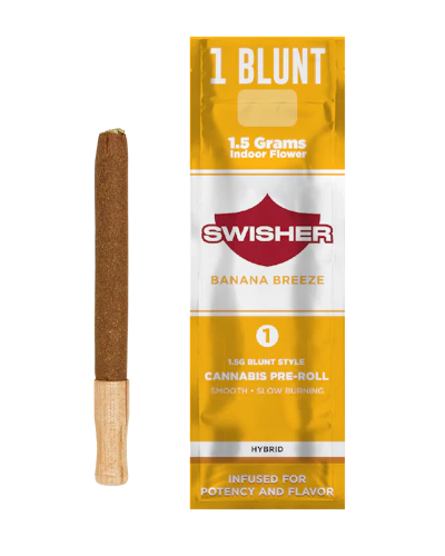 Swisher - 1.5g Infused Blunt - Banana Breeze (H)