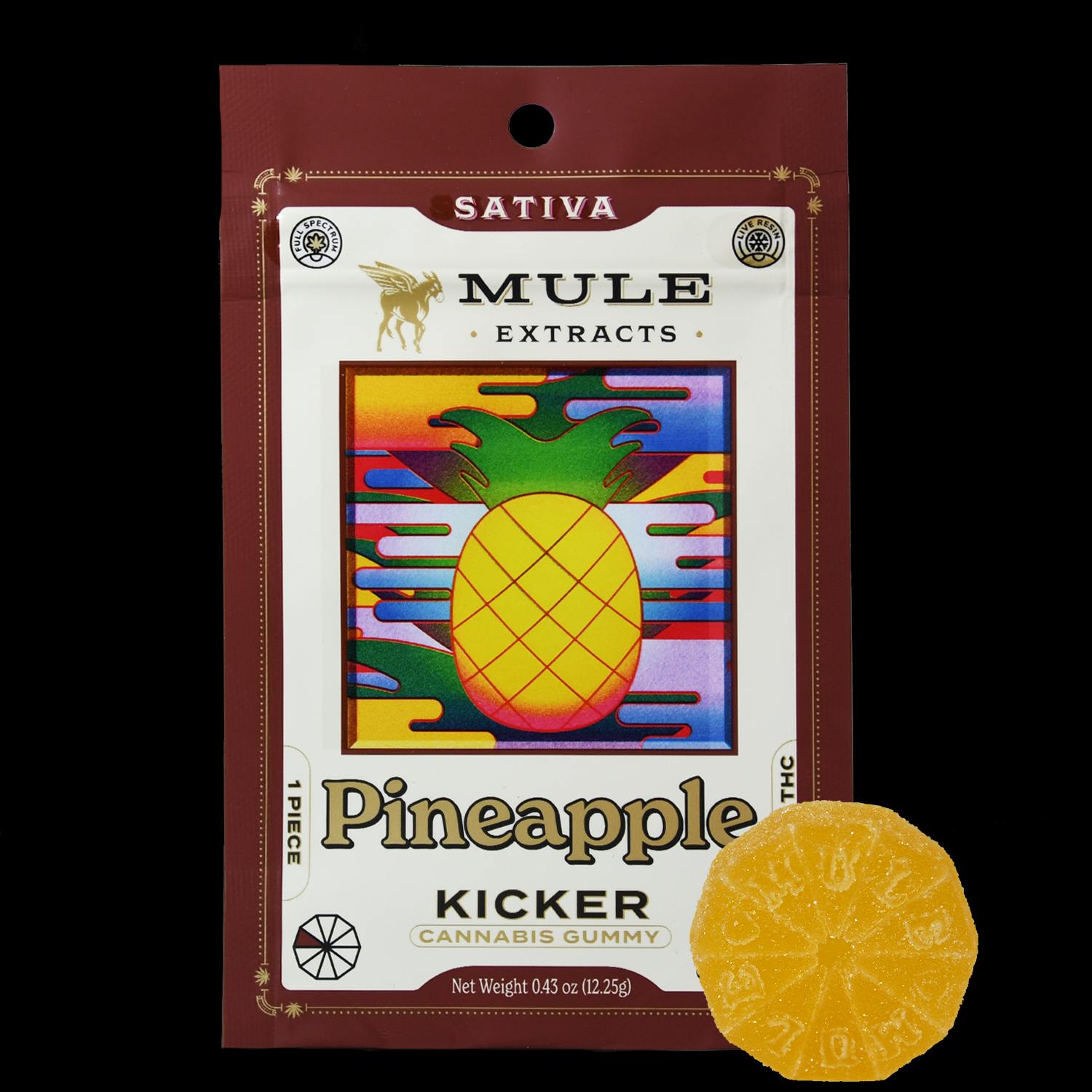 Photo of Pineapple Kicker Gummy 100MG (Mule)