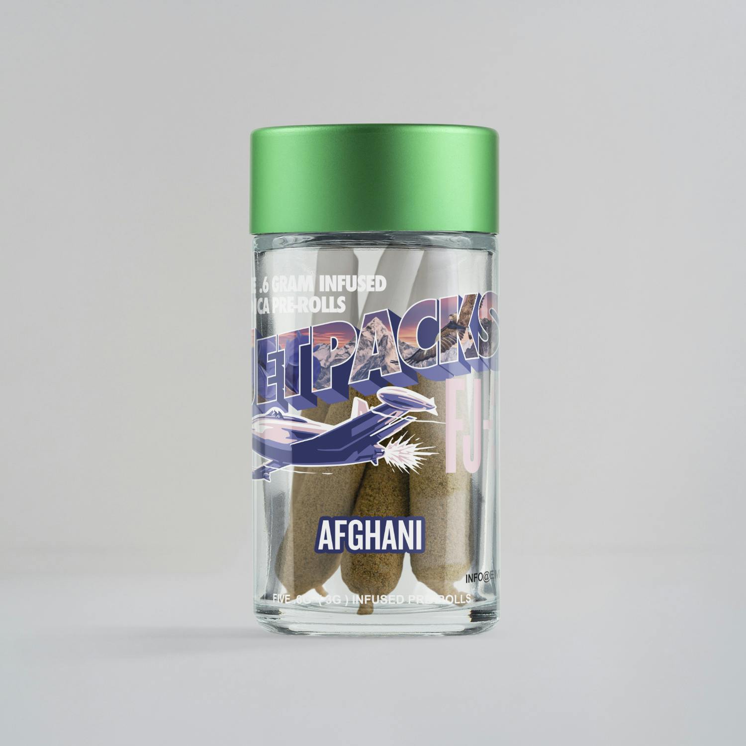 Jetpacks | Afghani FJ-3 Infused Pre-Roll 5pk-0