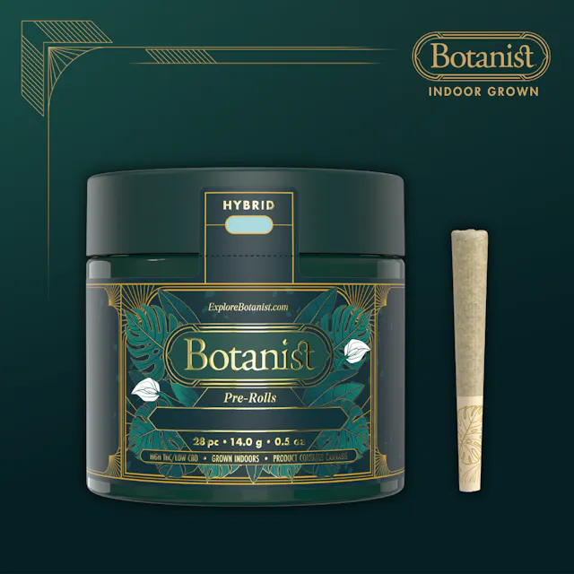 The Botanist Pre-Roll Pack Puna Alien Fuel 28pk/14g (indica, packs)