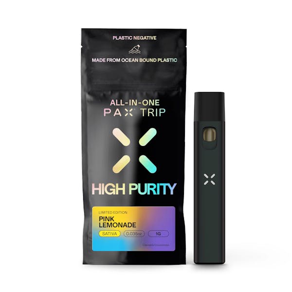 Pink Lemonade (S) - 1g Disposable Vape - PAX