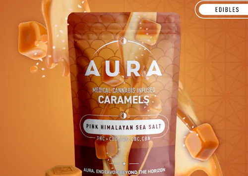 Aura: Pink Himalayan Salt Caramels – 4pk 101mg-active