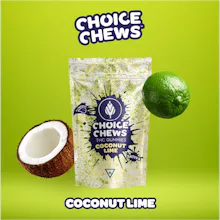 Choice Chews - 200mg Gummies - Coconut Lime (Sativa)