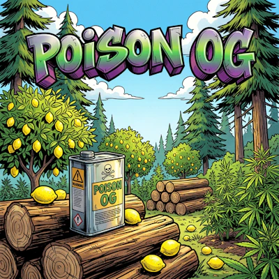DELI - Poison OG - FLOWER by OBJECTIV at King of Budz