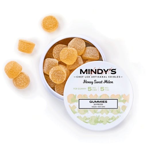 Product CL Mindy's Gummies - Honey Sweet Melon 100mg (20pk) (1:1 THC:CBD)