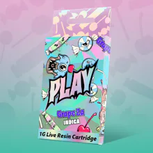 Play - 1g Cartridge - Grape Za